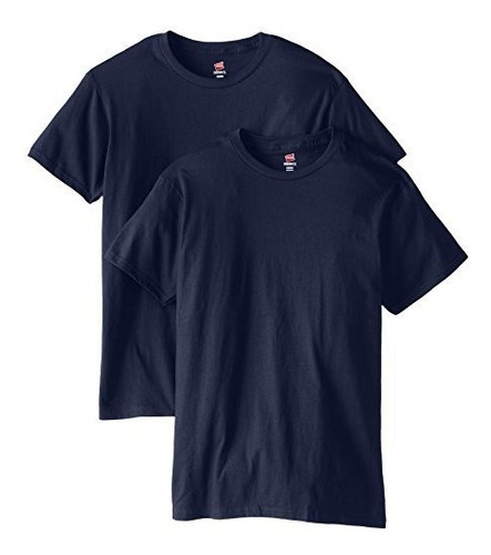 Camiseta De Algodón Nano Premium Para Hombre De Hanes (paque