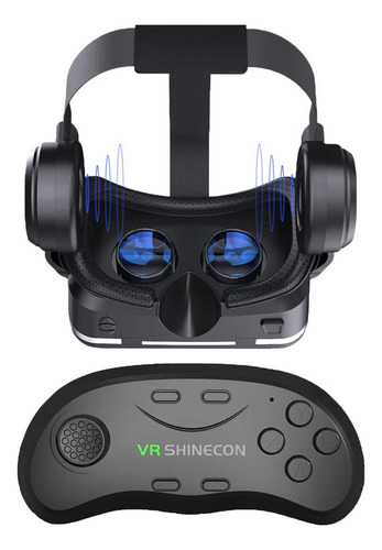 3d Vr Headset Gafas De Realidad Virtual Con Mango De Juego