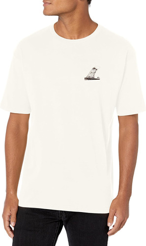 Quiksilver Camiseta Scenic Fin Para Hombre, Blancanieves 233