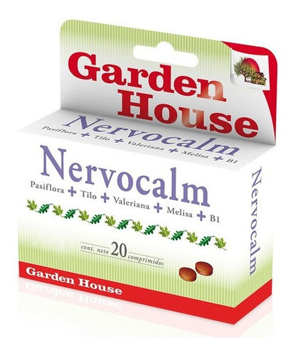 Garden House Nervocalm X 40 Comprimidos