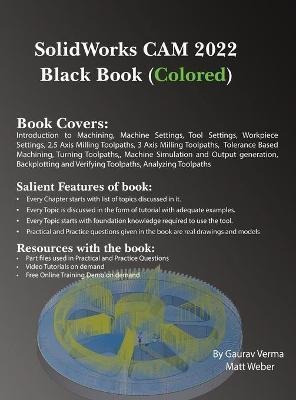 Libro Solidworks Cam 2022 Black Book (colored) - Gaurav V...