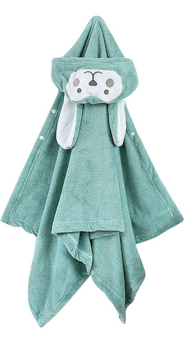Bluejr Toalla De Baño Con Capucha De Conejo Para Bebé, Toall