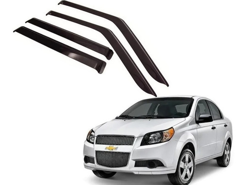 Deflectores Chevrolet Chevrolet Aveo Oriyinall Adhesivos 3m