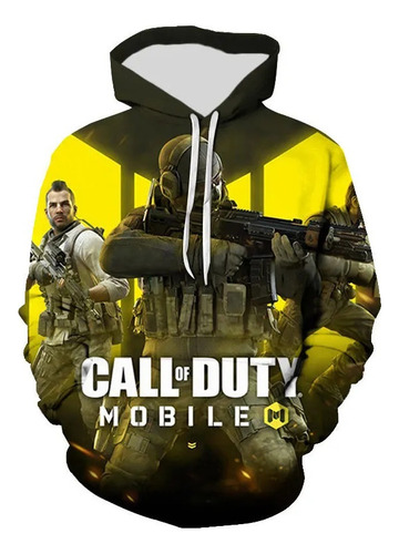 Call Of Duty Sudadera Con Capucha Impresa En 3d