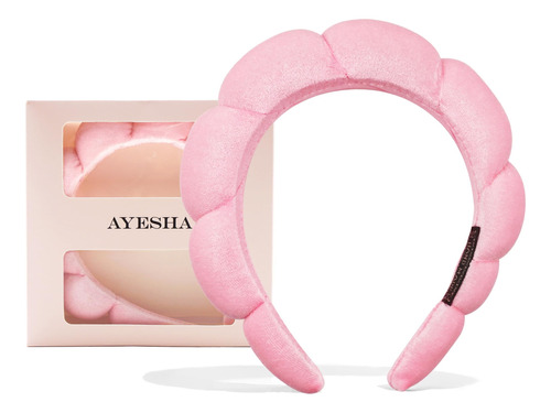 Ayesha Spa Diadema Para Mujer Diadema De Esponja Para Lavar 