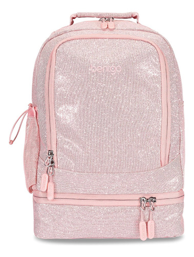 Bentgo Mochila Escolar 16 Con Bolsa Aislada Purpurina Rosa