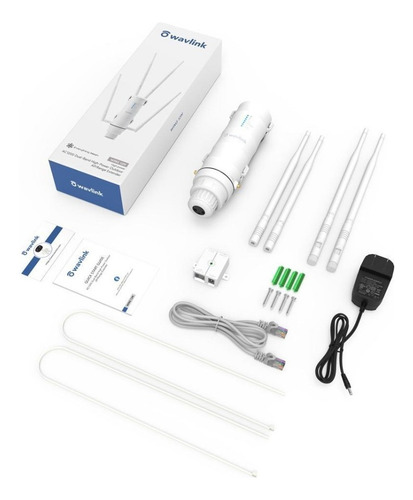 Access Point Wavlink Repetidor 1200mbps Branco Extensor