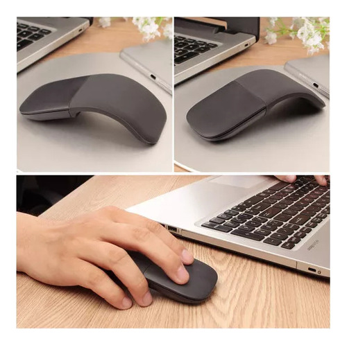 Ratón Inalámbrico Bluetooth Táctil Plegable Arc Mouse