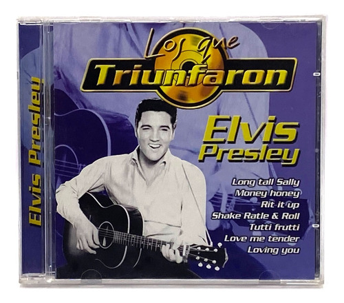 Cd Elvis Presley - Los Que Triunfaron: Elvis Presley