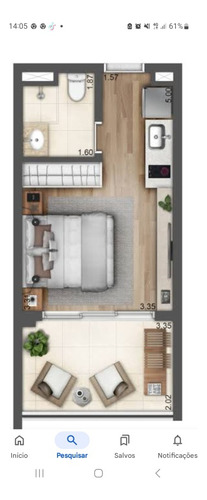 Studio No Ipiranga Alto Padrão 30m2