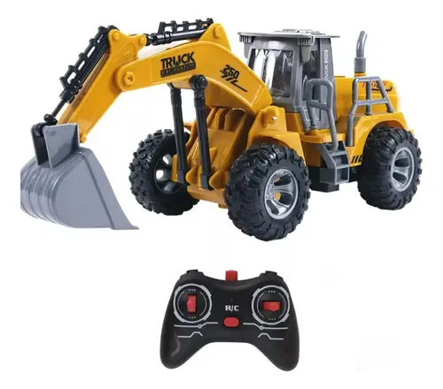 Peluche Excavadora Para Niños – Juguete Suave, Ligero Y Adorable, Perfecto Para Viajes Y Decoración