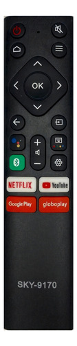 Controle Compatível Tv Panasonic Led Smart Android Netflix