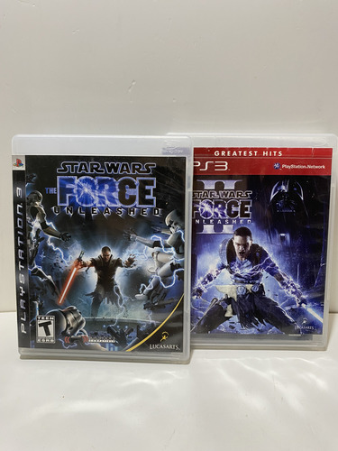 Play 3 Star Wars The Force 1 Y 2 (Usado)