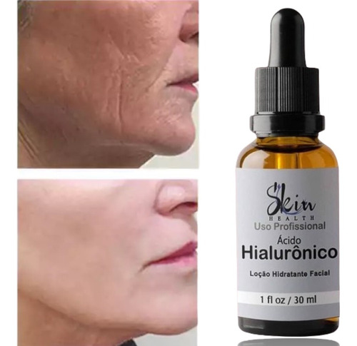 Sérum Ácido Hialurônico Facial Skin Health Rugas Flacidez