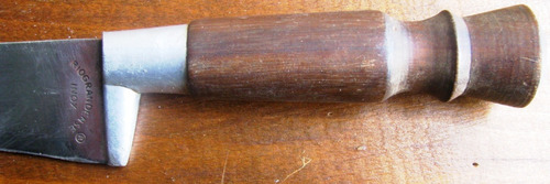 Imagen 4 de 5 de Cuchillo Antiguo Sellado Massey Ferguson Hoja 0.15 Cabo 0.11