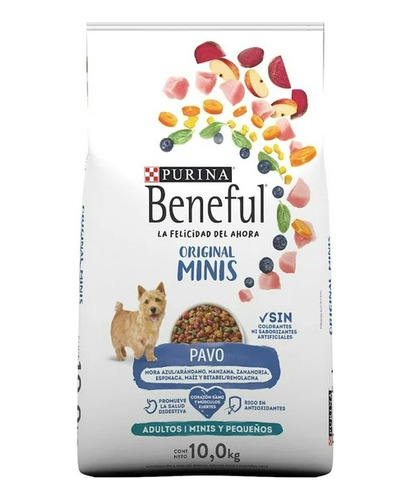 Alimento Para Perro Purina Beneful Adultos Minis Y Peq 10 Kg