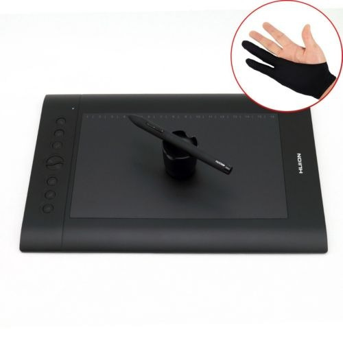 Huion H610 Pro Usb Art Graphics Drawing Tablet 10  X6.25  Re