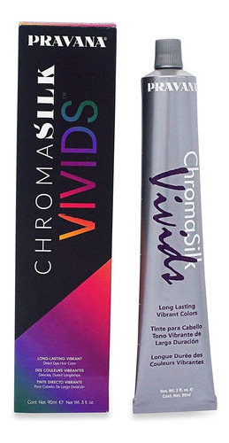 Color De Pelo Pravana Chroma Silk Vivids (wild Orchid) 3 Onz