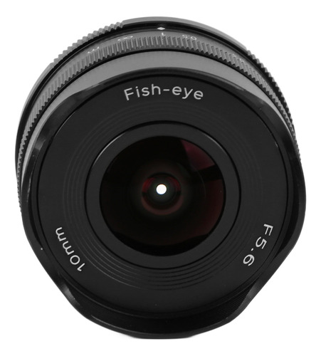 Lente Ojo De Pez F5.6, Gran Angular De 10 Mm Para M5 M6 M6 I