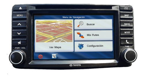 Actualización Mapas Gps Toyota Etios Platinum Mercosur