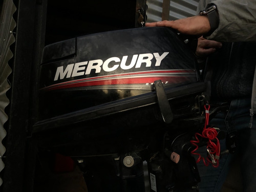 Imagen 2 de 10 de Motor Fuera De Borda Mercury 15 Hp 2tiempo Usado Como Nuevo!