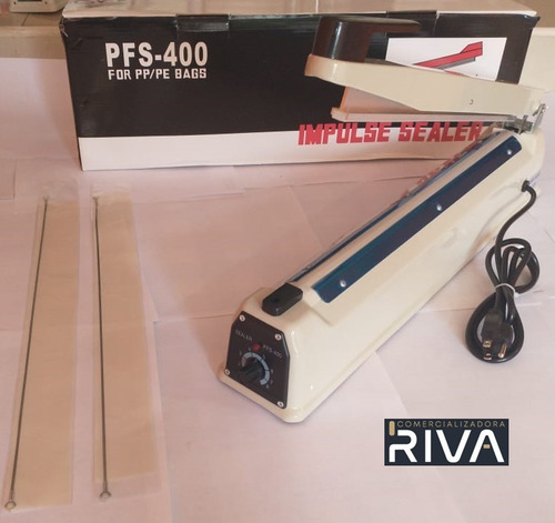 Selladora De Bolsas Plásticas Estructura Metálica De 40 Cm