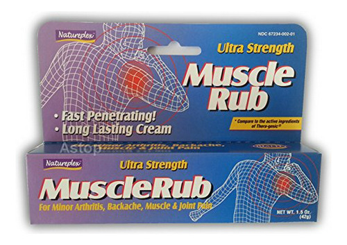 Muscle Rub - 3 Tubo Pack - Tubo De 1,5 Oz