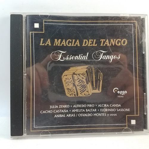 Cd  Tango - Essential - Anibal Arias Etc..