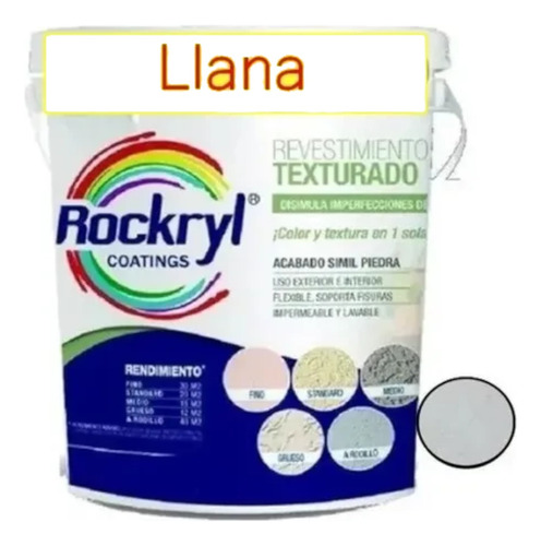 Revestimiento Texturado Rockryl® 10 Litros Llana Suave