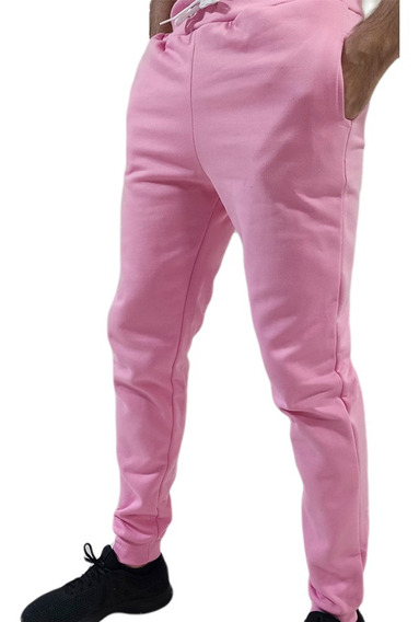 calça moletom masculina rosa