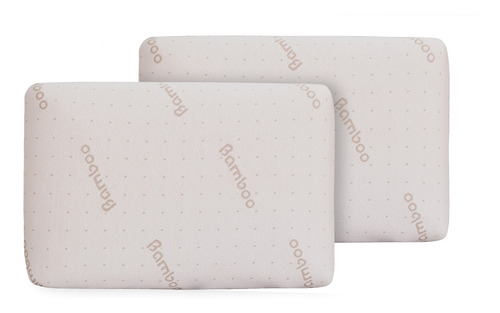 Imagen 2 de 2 de Almohada Viscoelastica Bamboo Pack 60 X 40 Cm