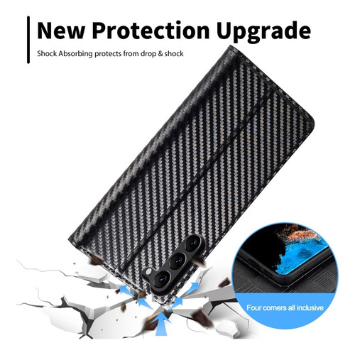 Funda De Fibra De Carbono Para Samsung Galaxy S25/s25+/ultra