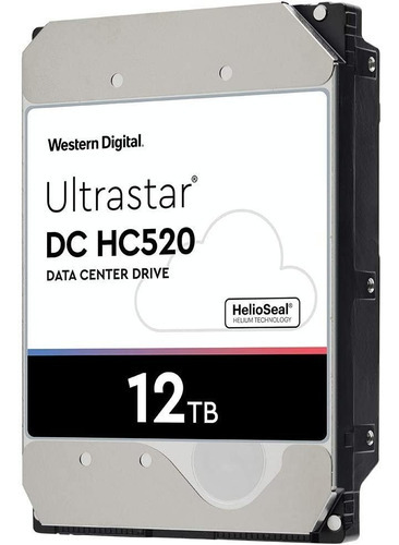 Disco Duro Interno Ultrastar Para Servidor Hdd 3.5  7200 /v Color Plateado