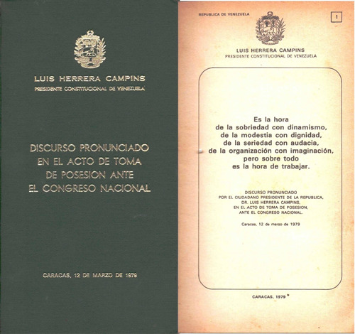 Discurso De Luis Herrera Caracas Marzo 12 1979