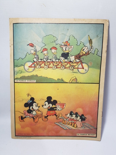 Imagen 2 de 9 de Donald Walt Disney Antiguo Cuaderno Infantil Mag 56268