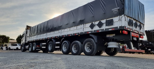 Imagem 16 de 16 de Scania R440 Highline 6x2 2018 + Graneleira 4º Eixo Facchini