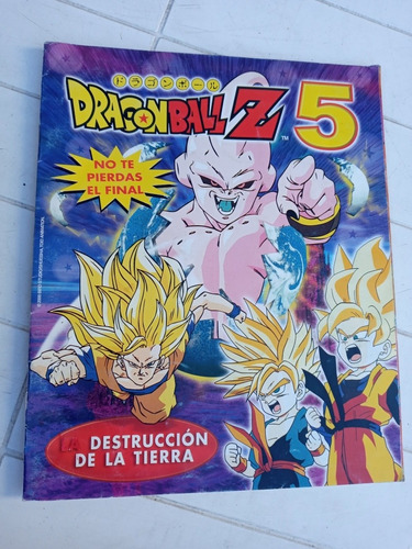 Album Figuritas Dragon Ball Z 5 Ultrafigus - Faltan 77 Figus