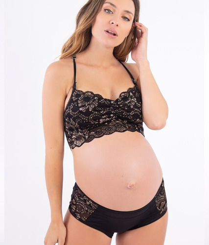 Corpiño Maternal Taza Desmontable Encaje Super Sexy