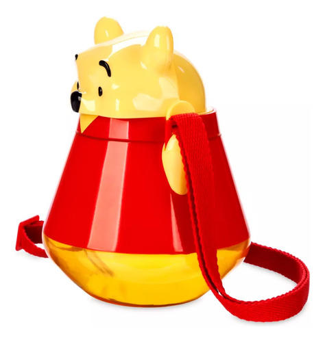 Vaso Cantimplora Con Pico Y Tira Disney Parks Originales Amarillo Winnie The Pooh
