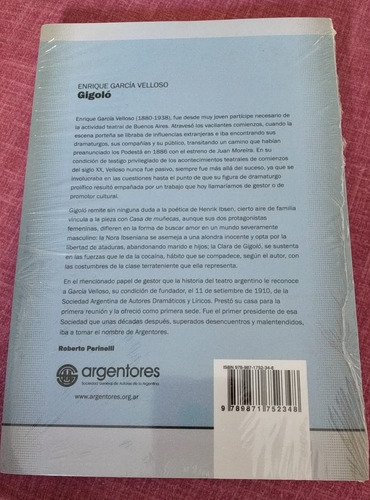 Gigolo, De Enrique García Velloso