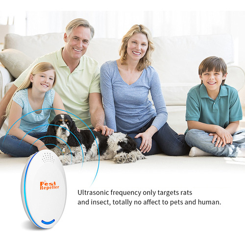 Repelente Ultrassônico De Insetos, Aranhas Seguras, Pulgas D