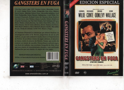 Gangsters En Fuga - Dvd Original - Buen Estado