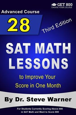 Libro 28 Sat Math Lessons To Improve Your Score In One Mo...