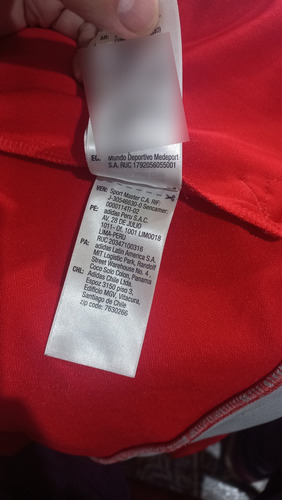 River Plate Campera De Entrenamiendo (Usado)