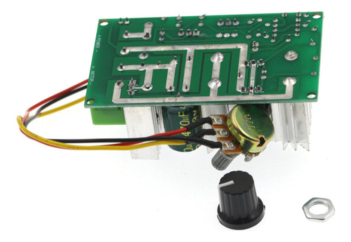 10-60v Voltaje 20a Pwm Controlador De Velocidad Del Motor