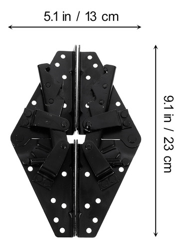 Bisagra De Soporte Plegable, Bisagra Autoblocante, 2 Piezas