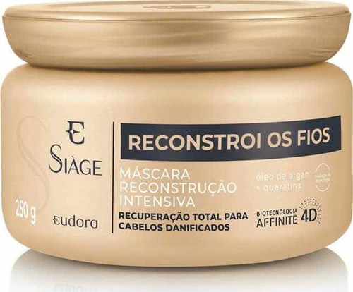 Kit Siàge Reconstrói Os Fios + Nutri Óleos Poderosos (s/c/m)