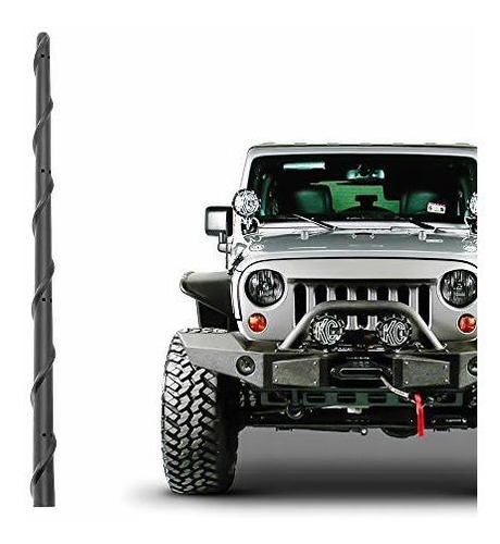 Antena Corta Ksaauto Para Jeep Wrangler Jk Jku Jl Jlu Rubico