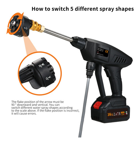Máquina De Limpieza De 60 Bar Power Washer Para Limpieza De