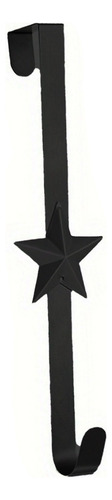 Colgador De Corona En Forma De R Para Puerta, Metal, Con Un